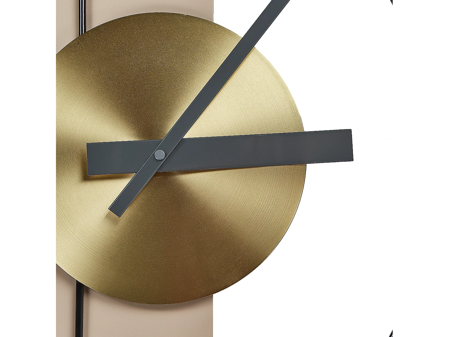 Horloge murale CEVINS 31 cm Métal Beige