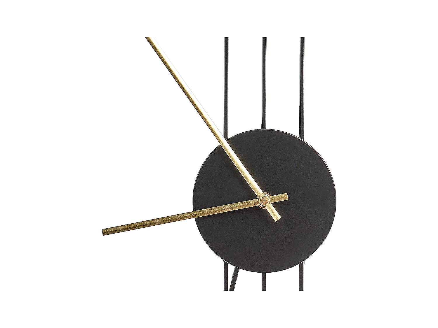 Horloge murale ANNIVIERS 44 cm Métal Noir