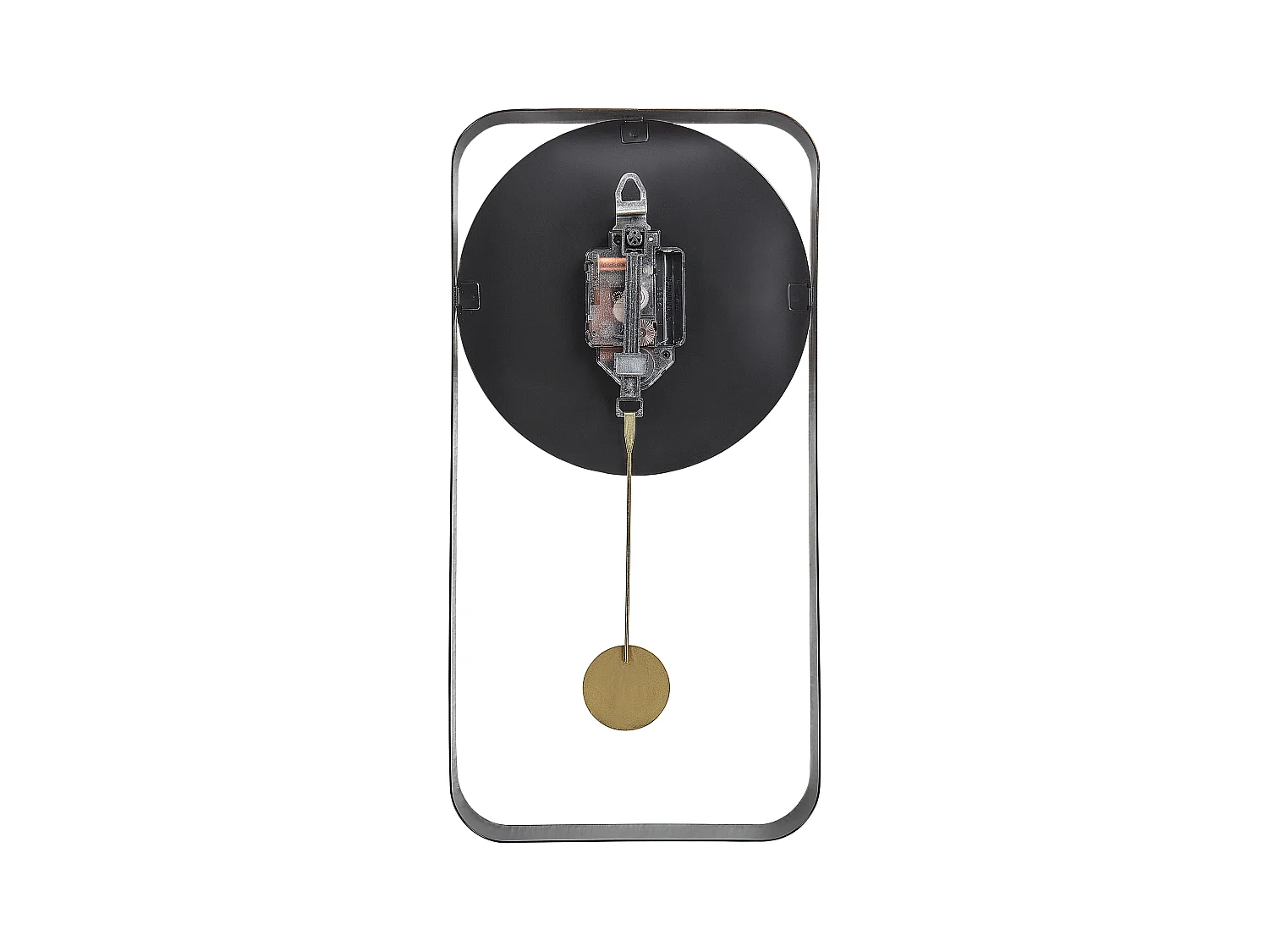 Wanduhr SERVOZ 21 cm Metall Schwarz