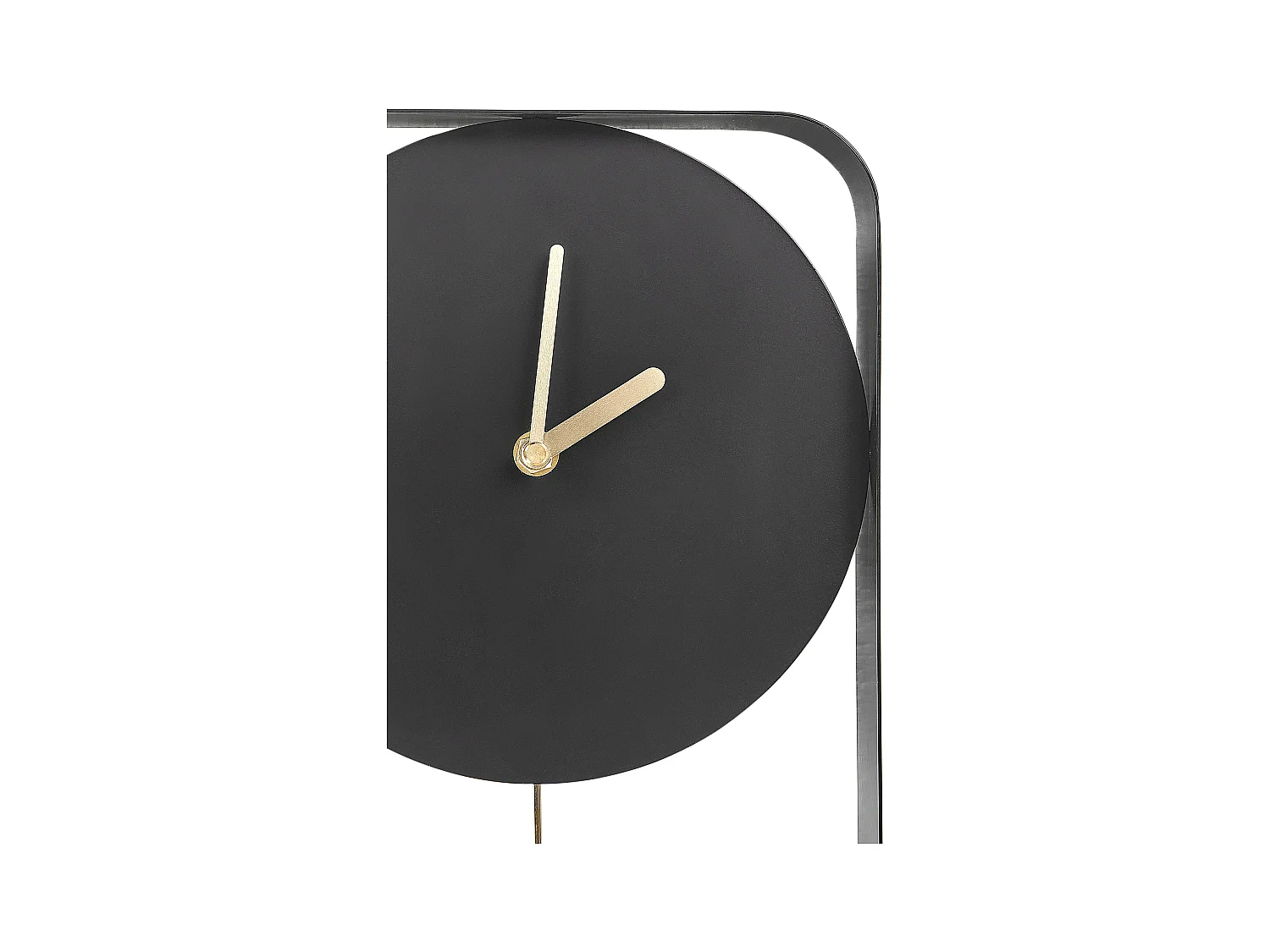 Wanduhr SERVOZ 21 cm Metall Schwarz