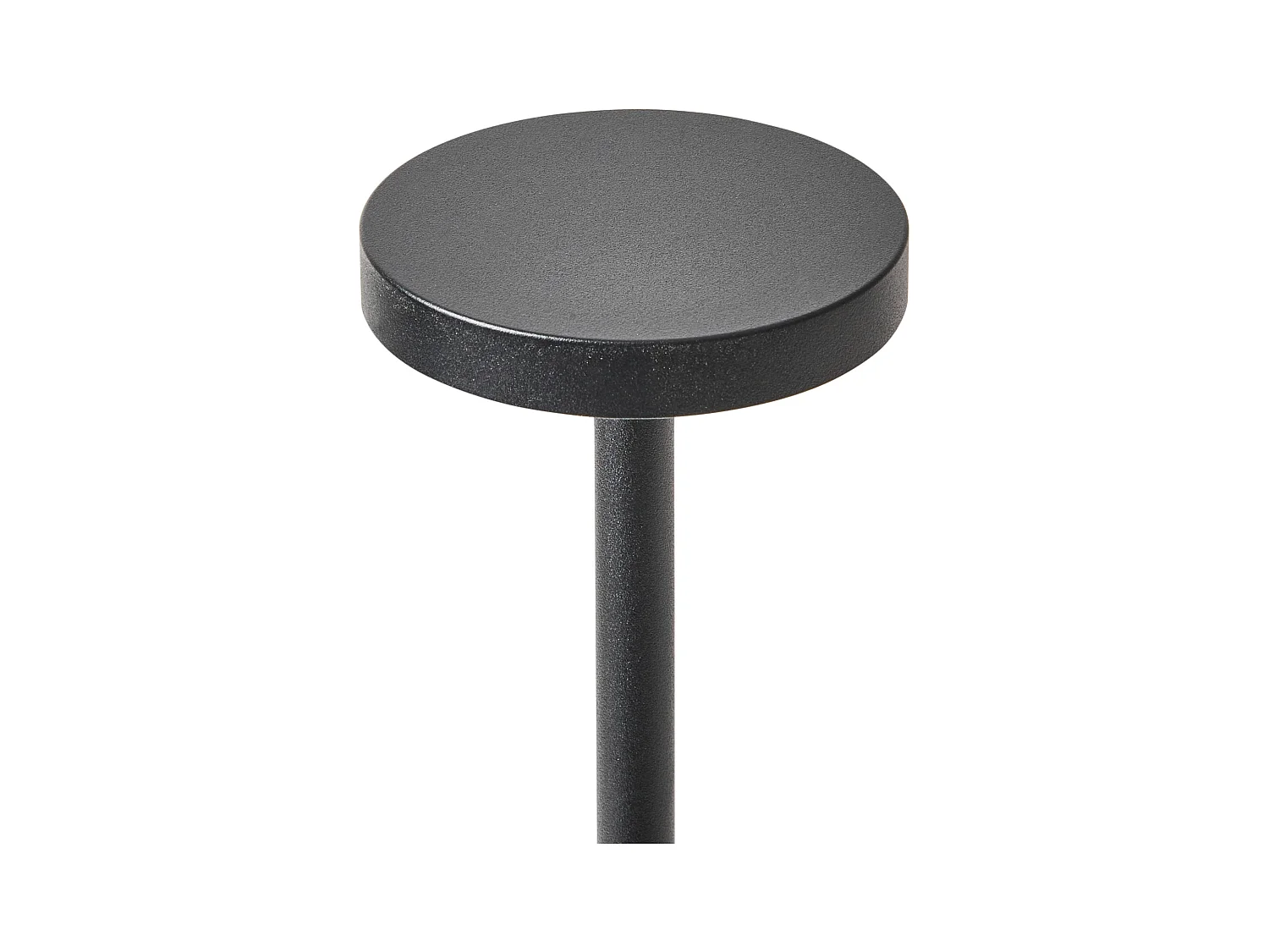 Tischlampe Metall schwarz wiederaufladbar kabellos Touch Funktion Lizandro