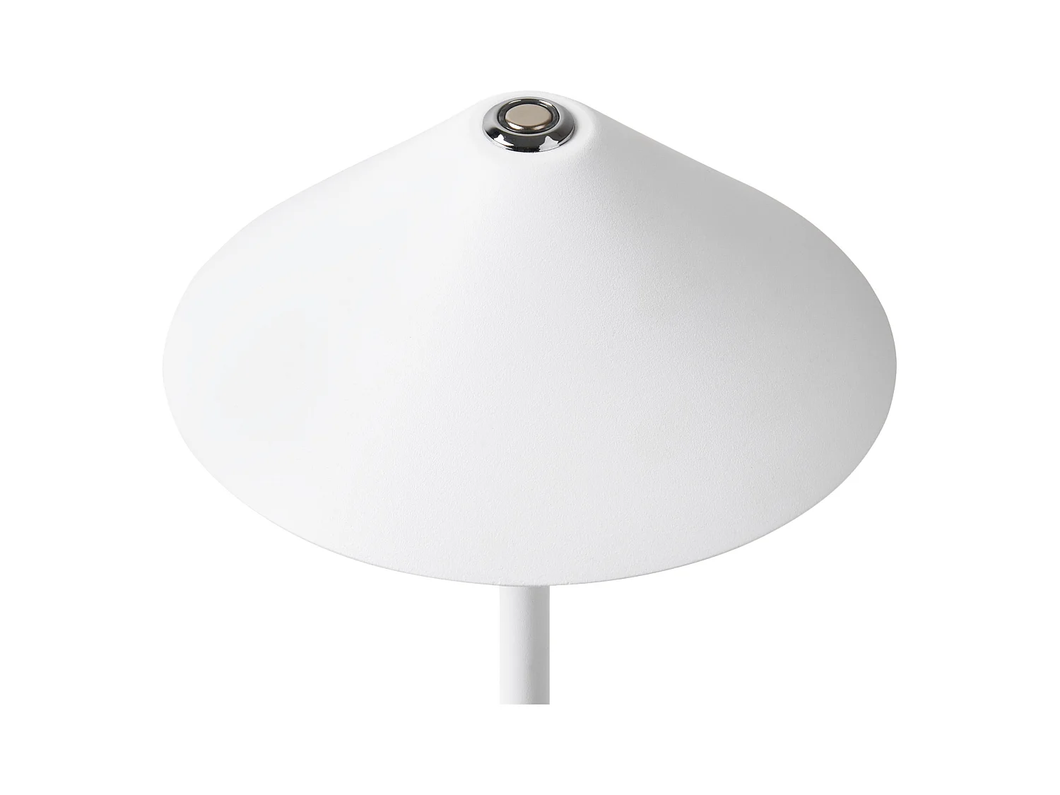 Lampe de table LED sans fil FRANCOLI Avec variateur Métal Blanc