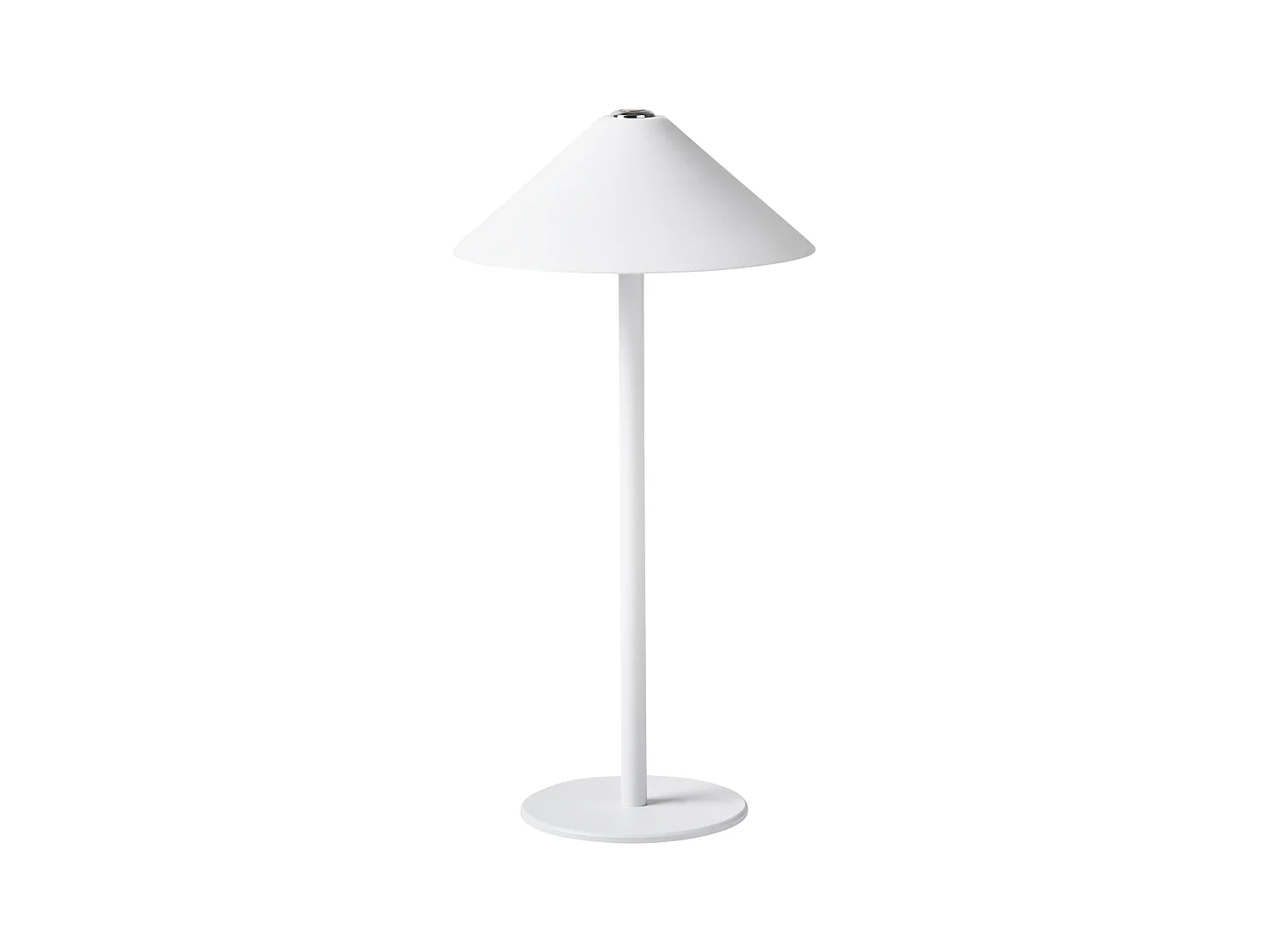 Lampe de table LED sans fil FRANCOLI Avec variateur Métal Blanc