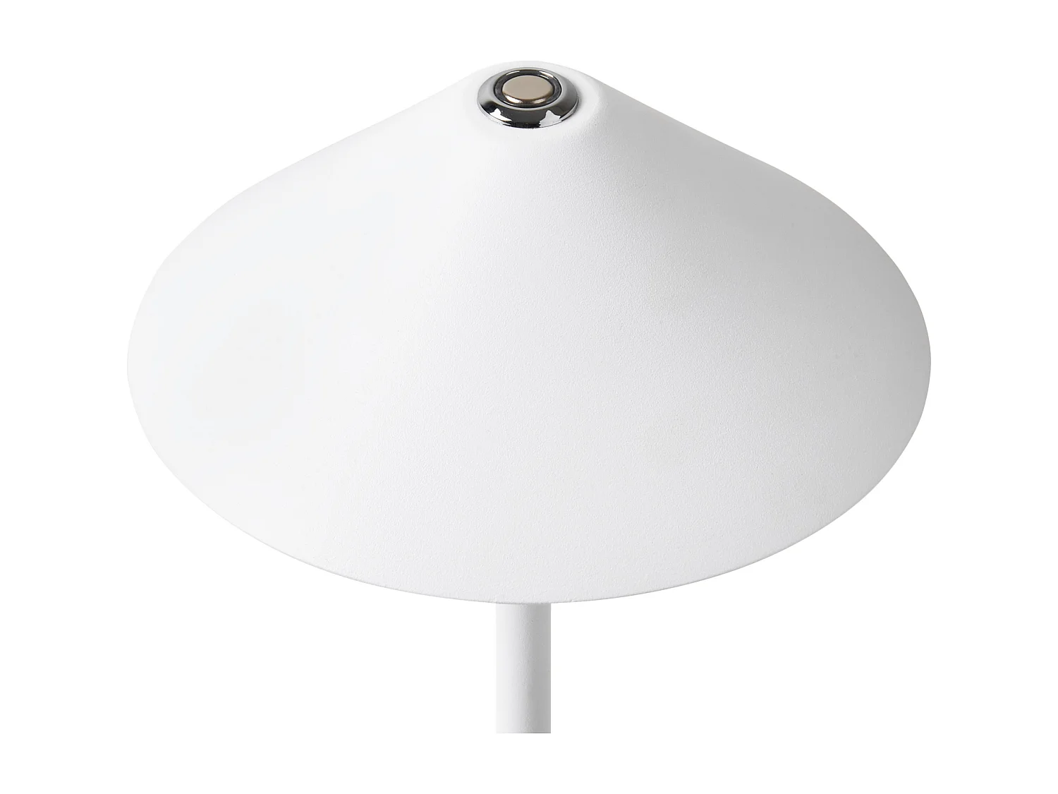 Bezprzewodowa lampa stołowa LED FRANCOLI Ze ściemniaczem Metal Biały