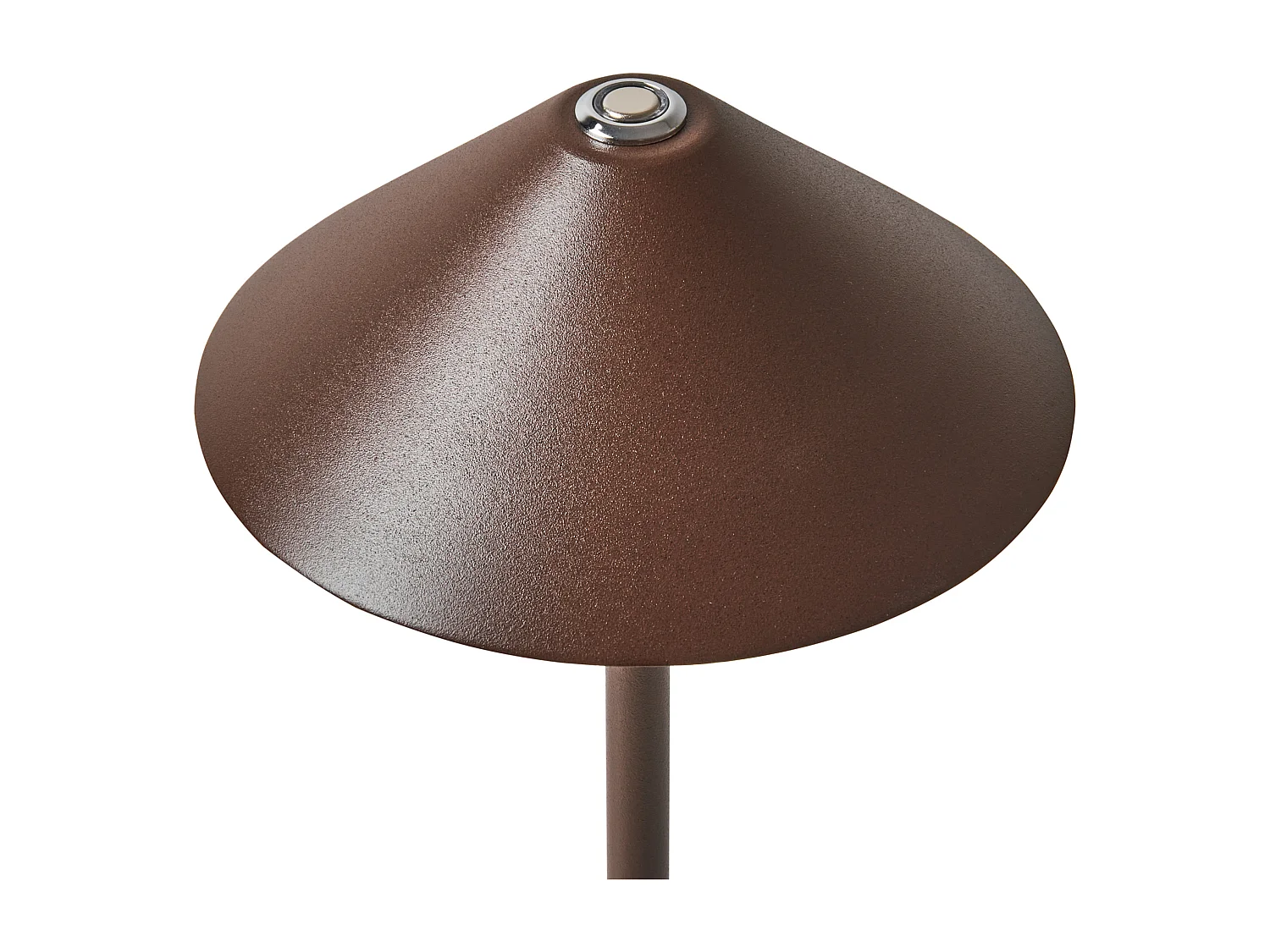 Lampe de table LED sans fil FRANCOLI Avec variateur Métal Marron