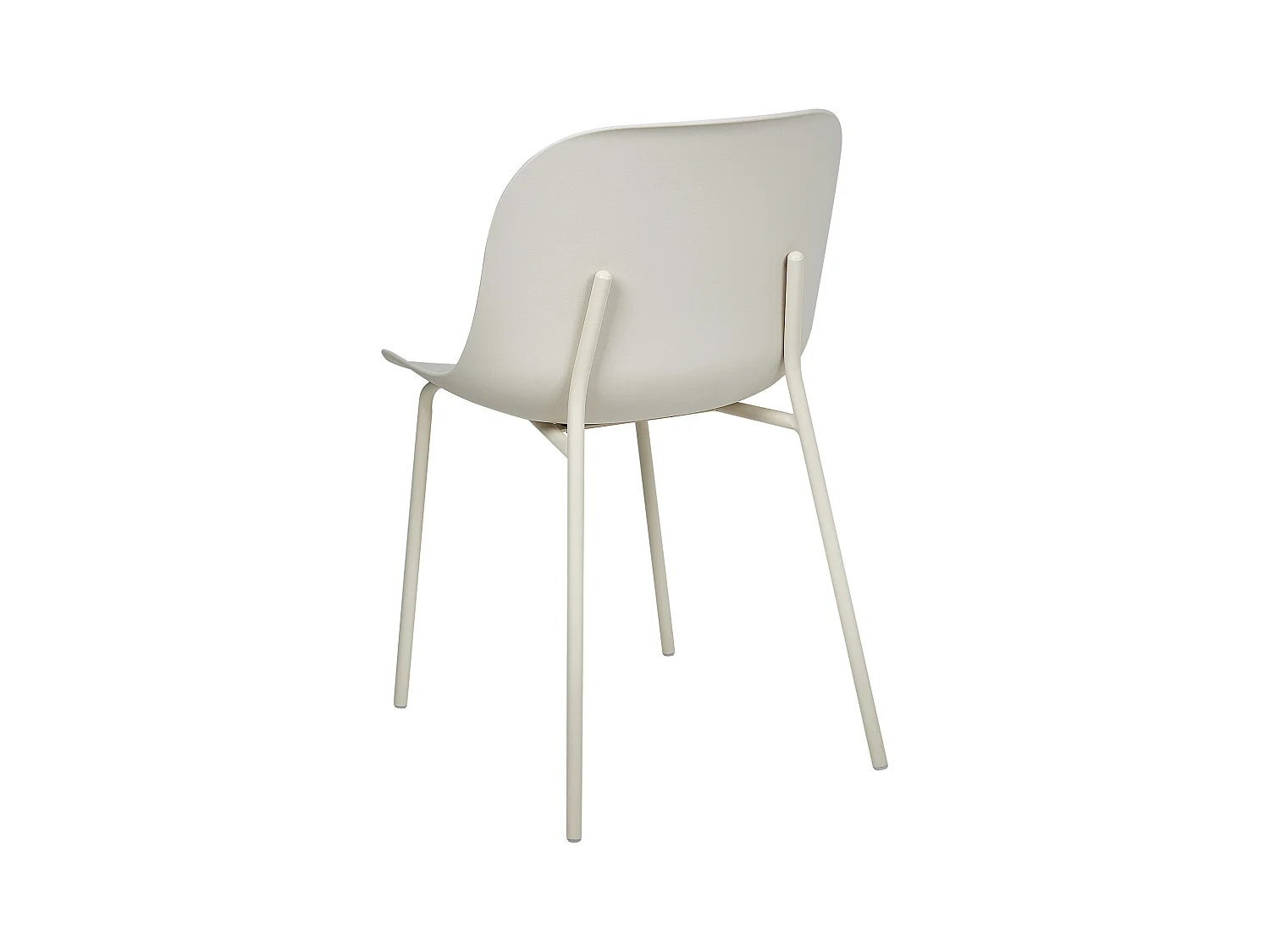 Lot de 2 chaises de salle à manger BELOIT Beige clair