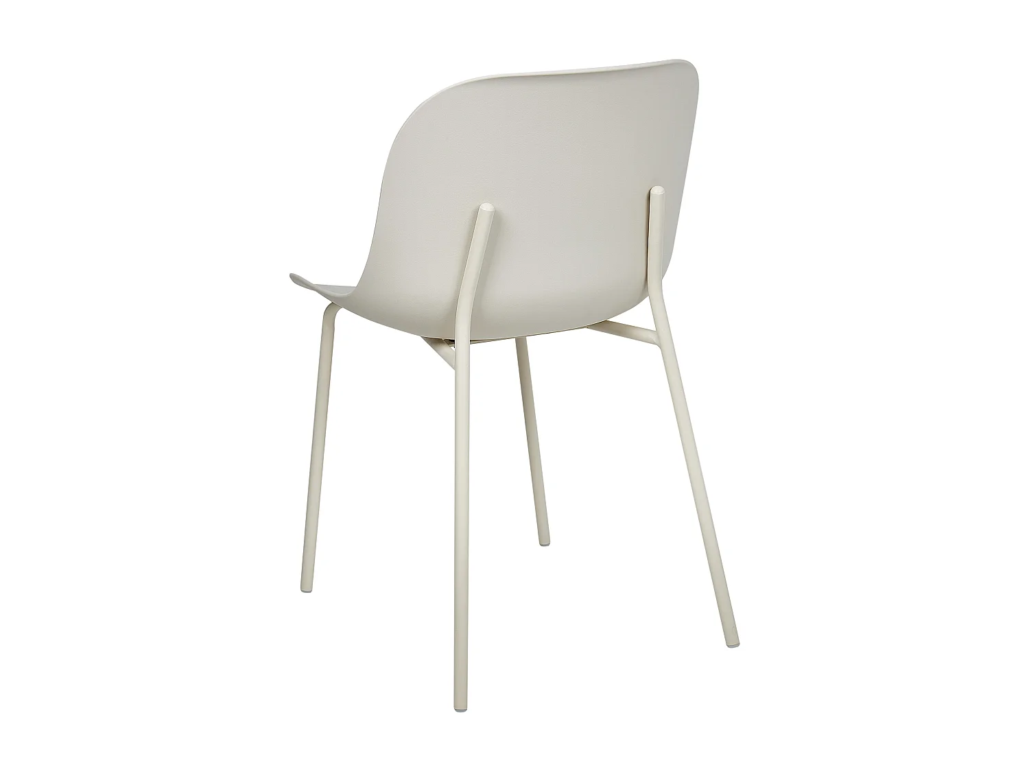 Lot de 2 chaises de salle à manger BELOIT Beige clair