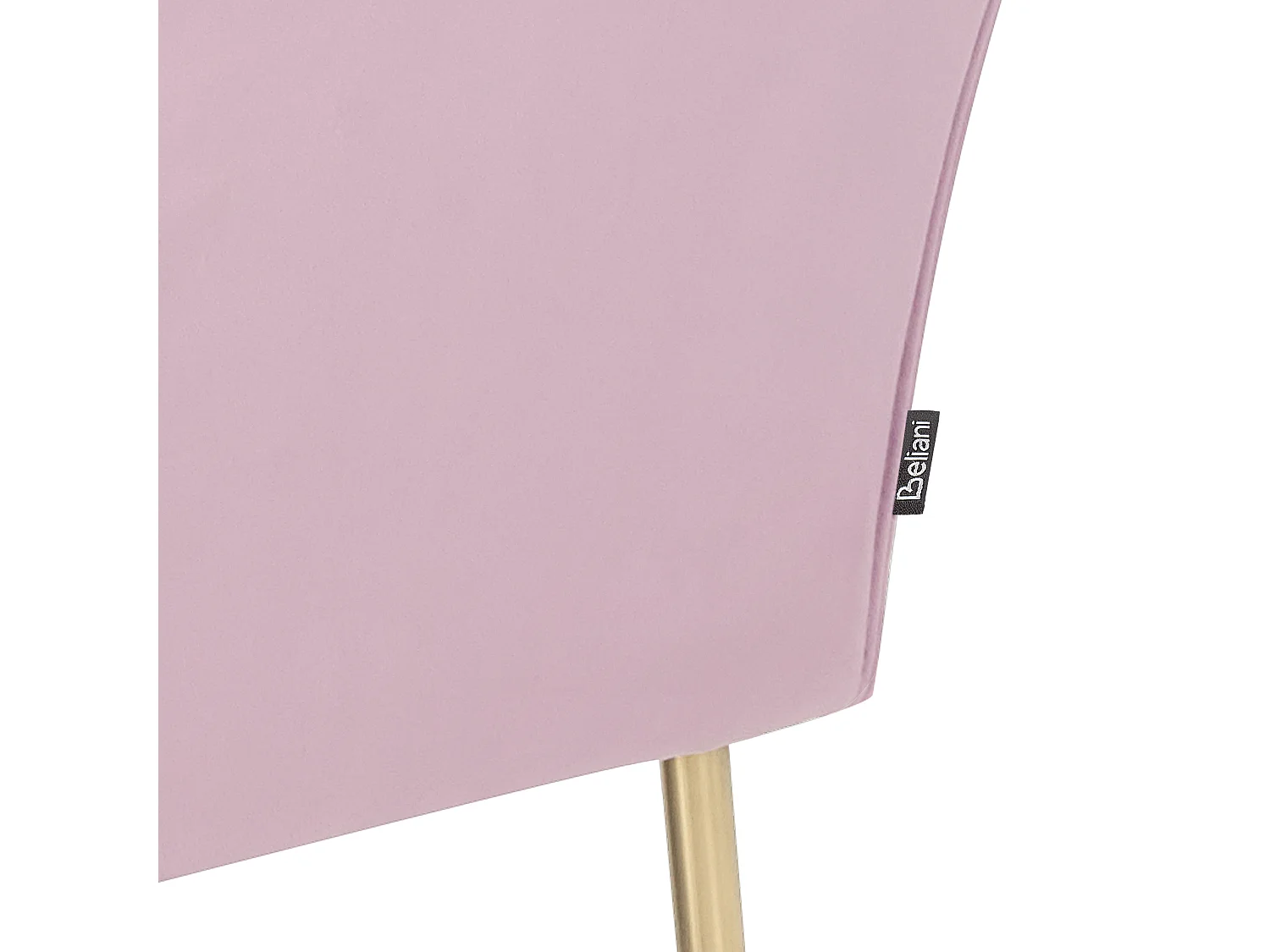 Chaise longue NANTILLY Velours Violet clair