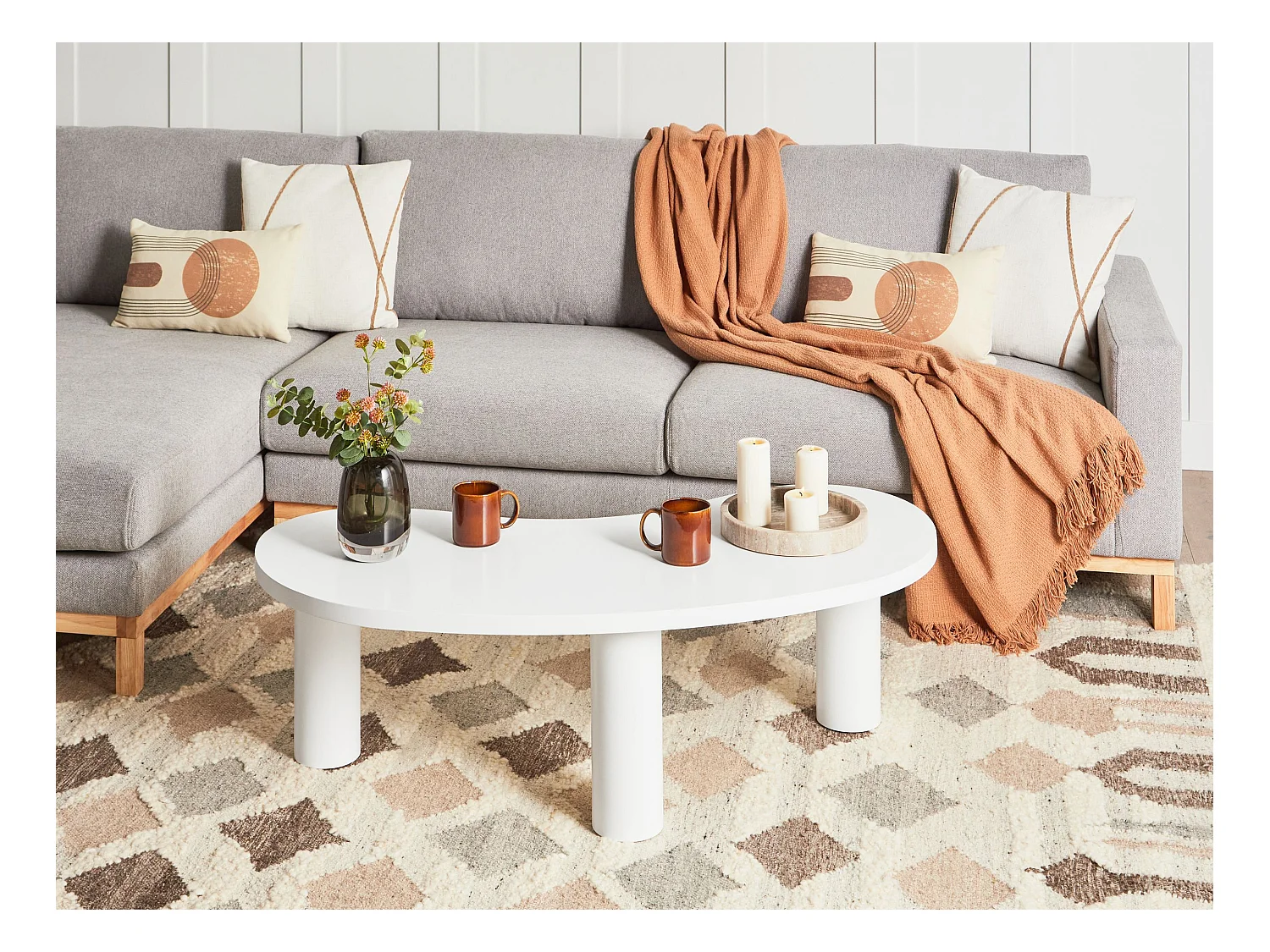 Table basse AUBURN Blanc