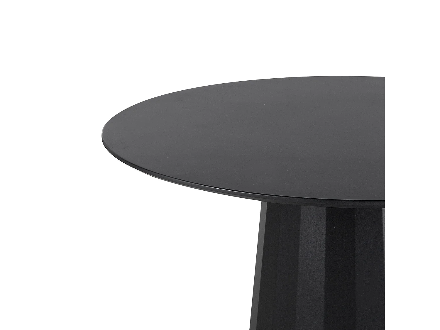 Eettafel PLATO Zwart 100 cm 100 cm Metaal