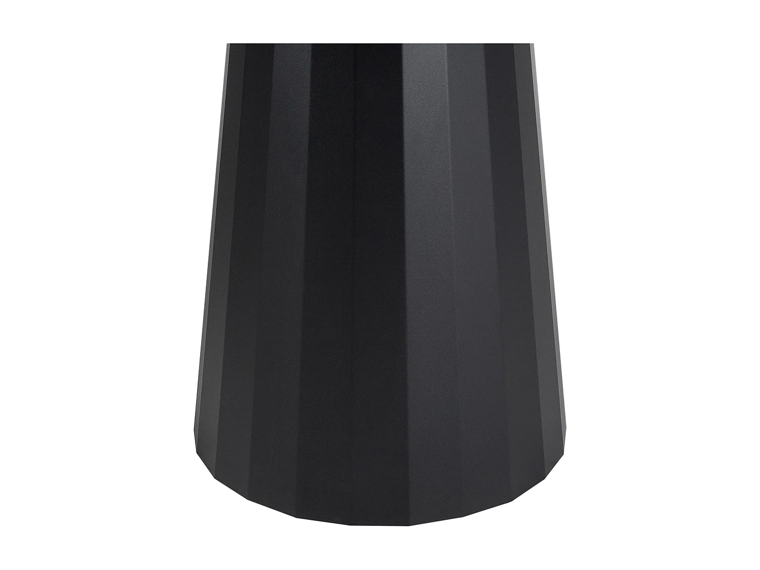 Tavolo da pranzo PLATO Nero 100 cm 100 cm Metallo