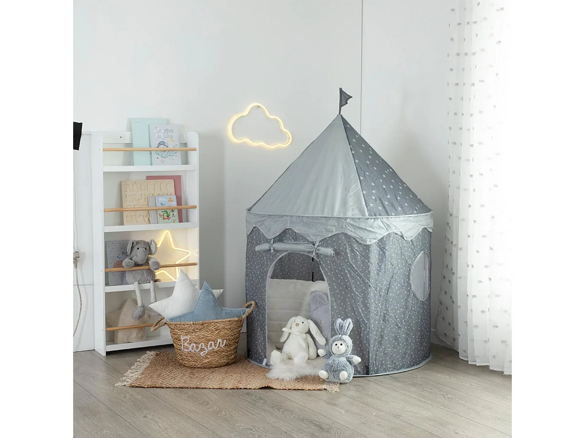 Tente pour Enfant "Pop Up" 135cm Gris
