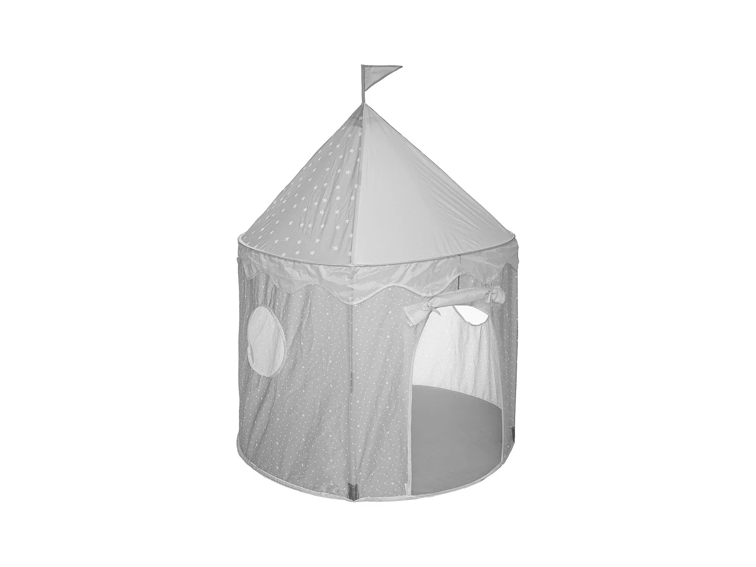 Tienda Infantil Diam Enrollable Portátil Gris 100x135 cm Poliéster