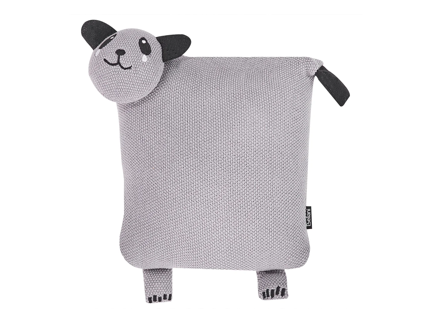 Set di 2 cuscini per bambini grigio motivo panda 35 x 35 cm SHADOOR