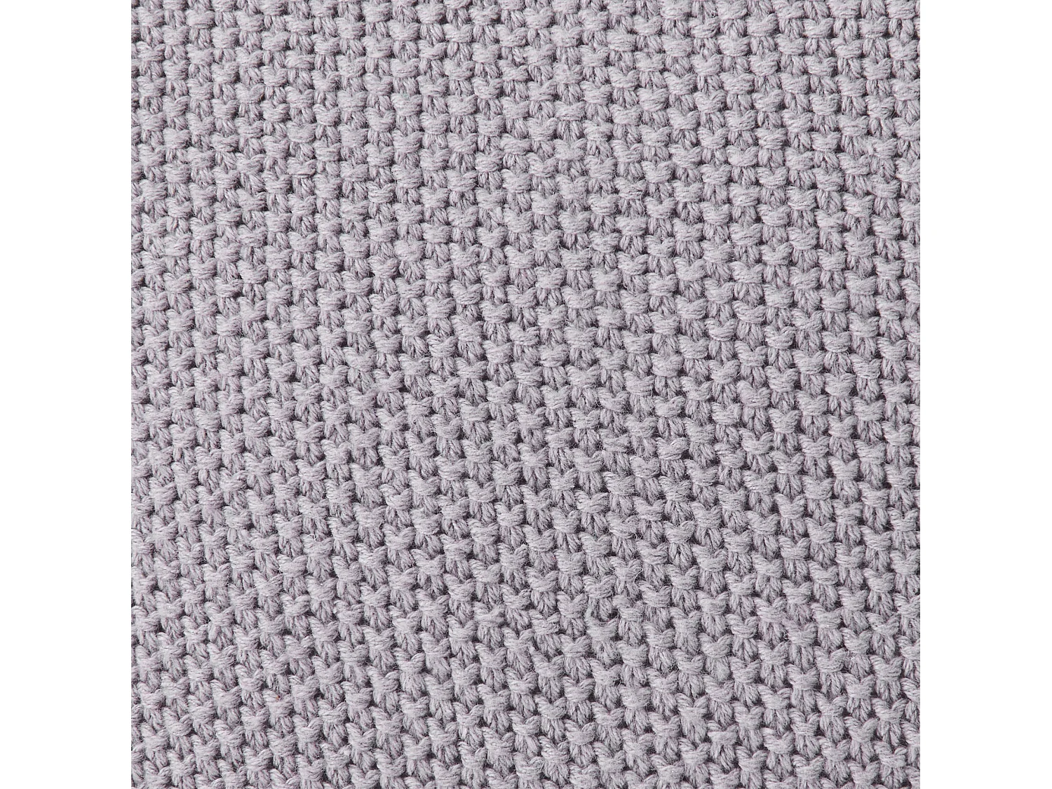 Lot de 2 coussins décoratifs SHADOOR Coton 35 x 35 cm Gris Panda