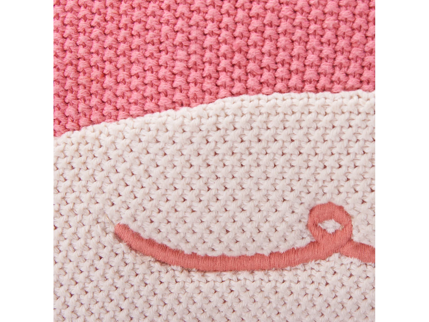 Lot de 2 coussins décoratifs JARGALLI Coton 35 x 35 cm Rose Crabe