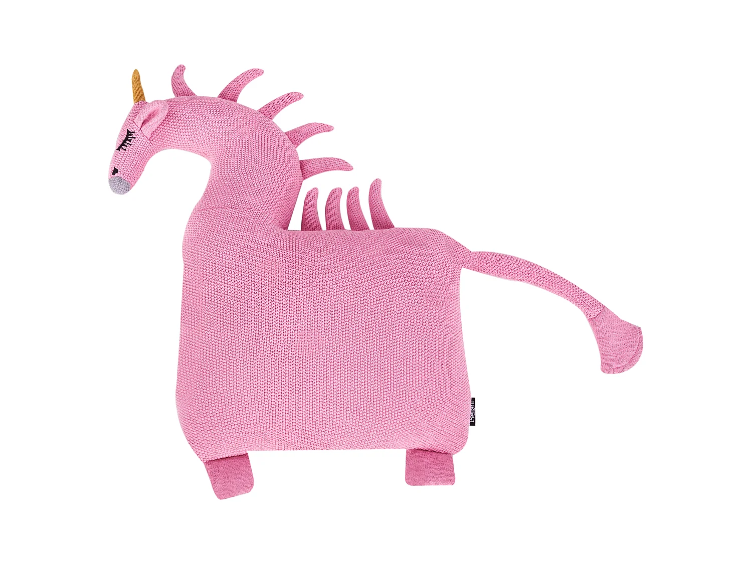 Lot de 2 coussins décoratifs LAMMI Coton 45 x 45 cm Rose Licorne