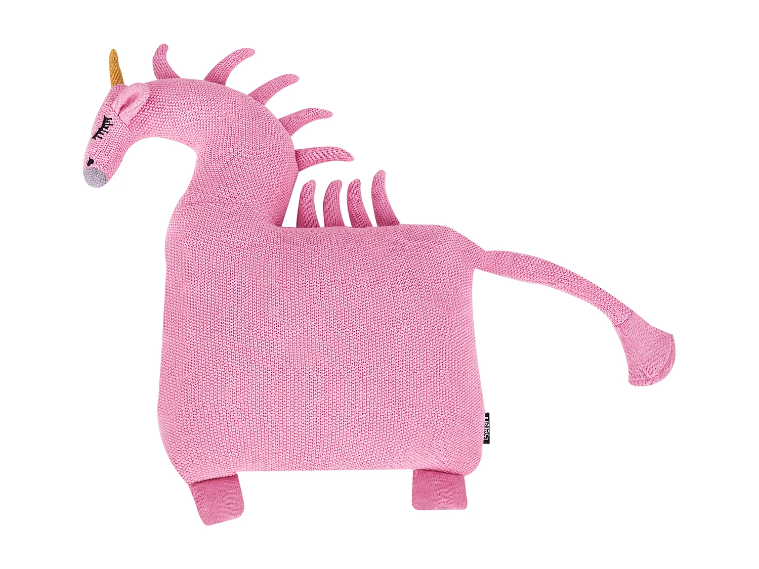 Lot de 2 coussins décoratifs LAMMI Coton 45 x 45 cm Rose Licorne