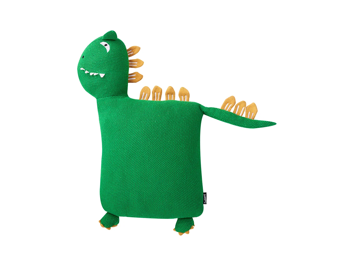Lot de 2 coussins décoratifs DINOS Coton 45 x 45 cm Vert Dinosaure
