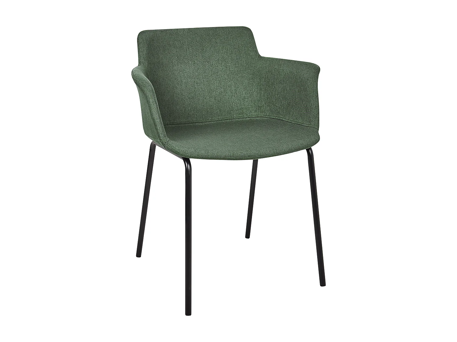 Set van 2 eetkamerstoelen BELFIELD Groen