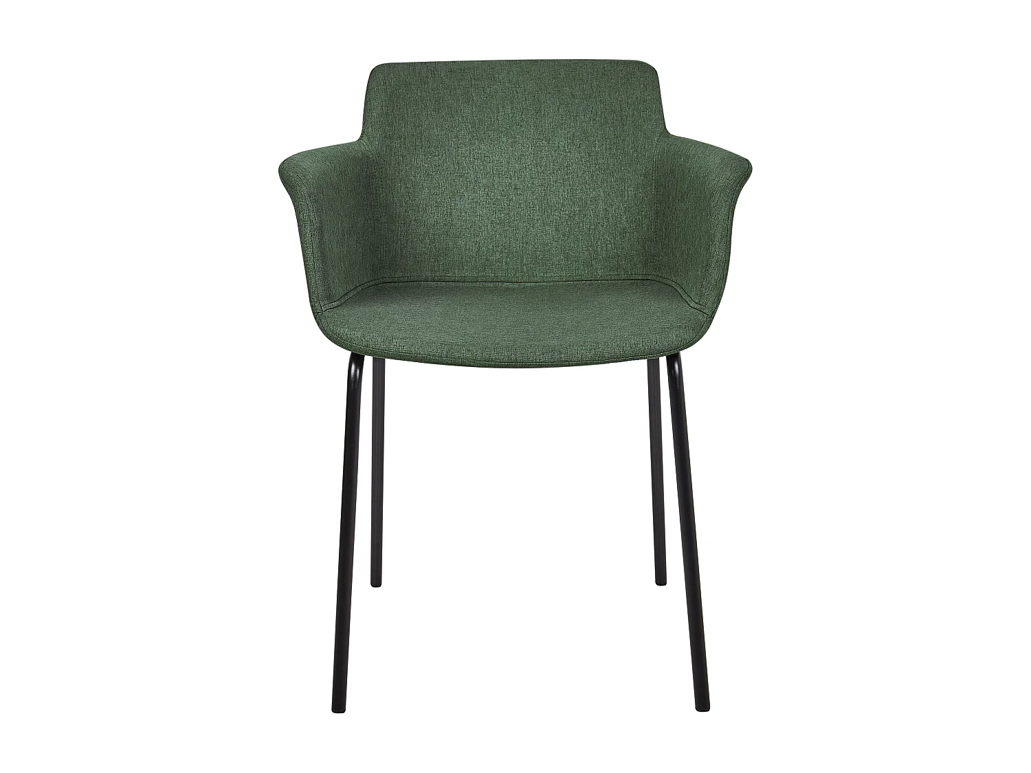 Set van 2 eetkamerstoelen BELFIELD Groen