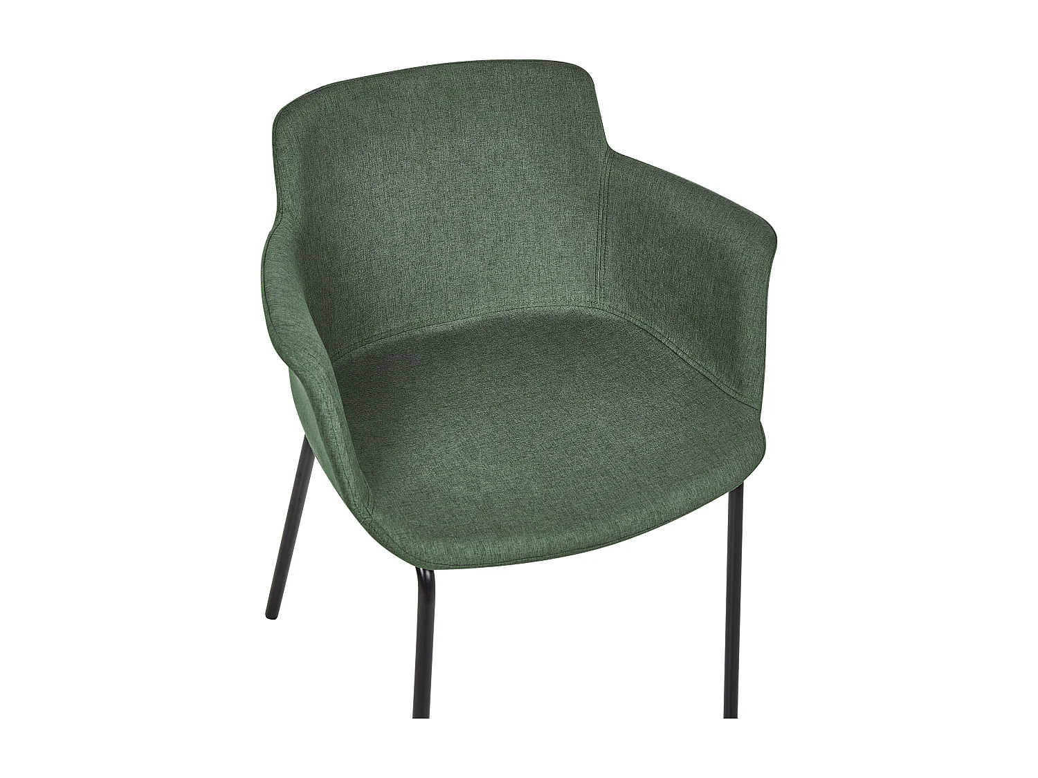 Set van 2 eetkamerstoelen BELFIELD Groen