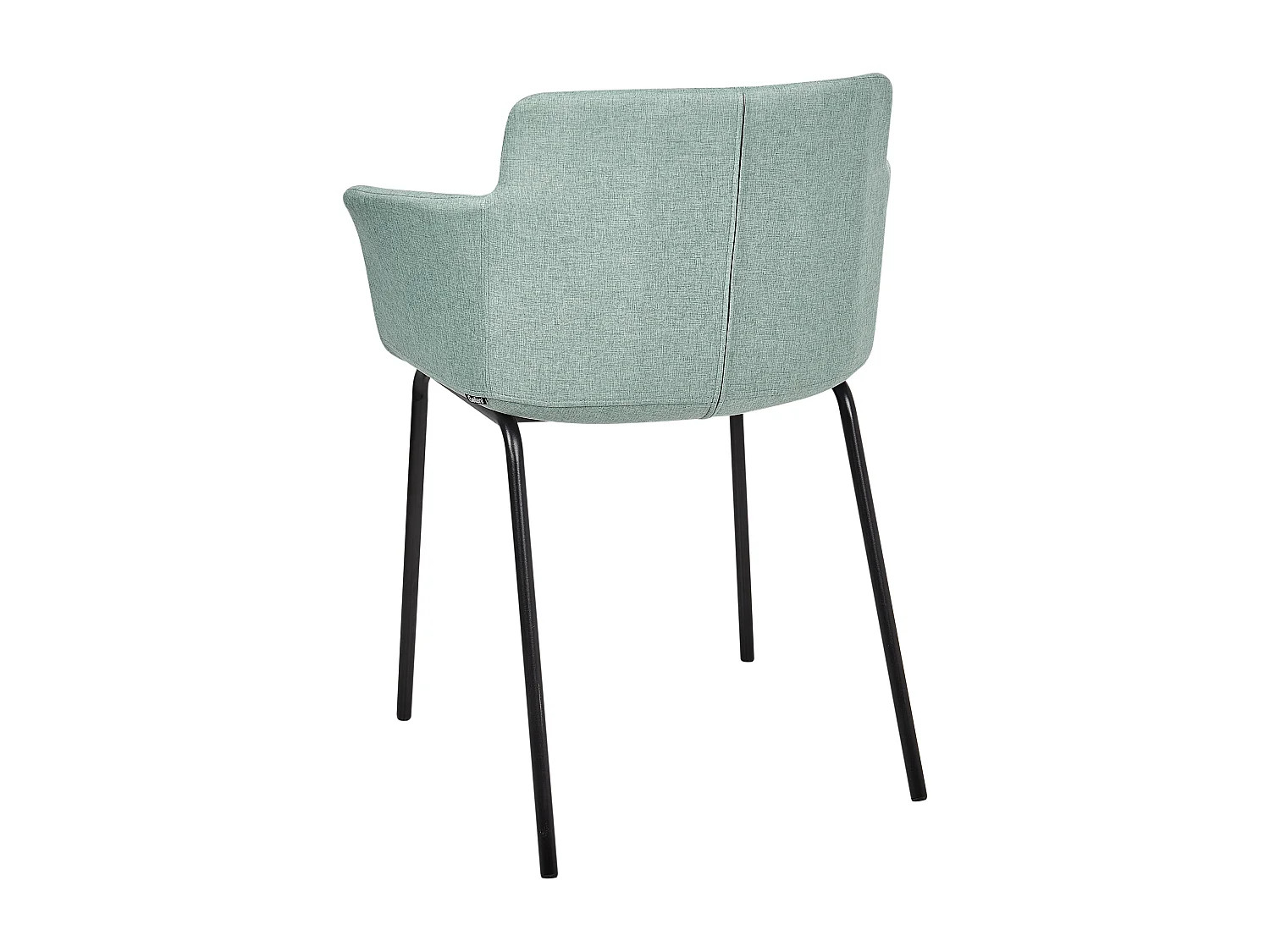 Lot de 2 chaises de salle à manger BELFIELD Vert menthe