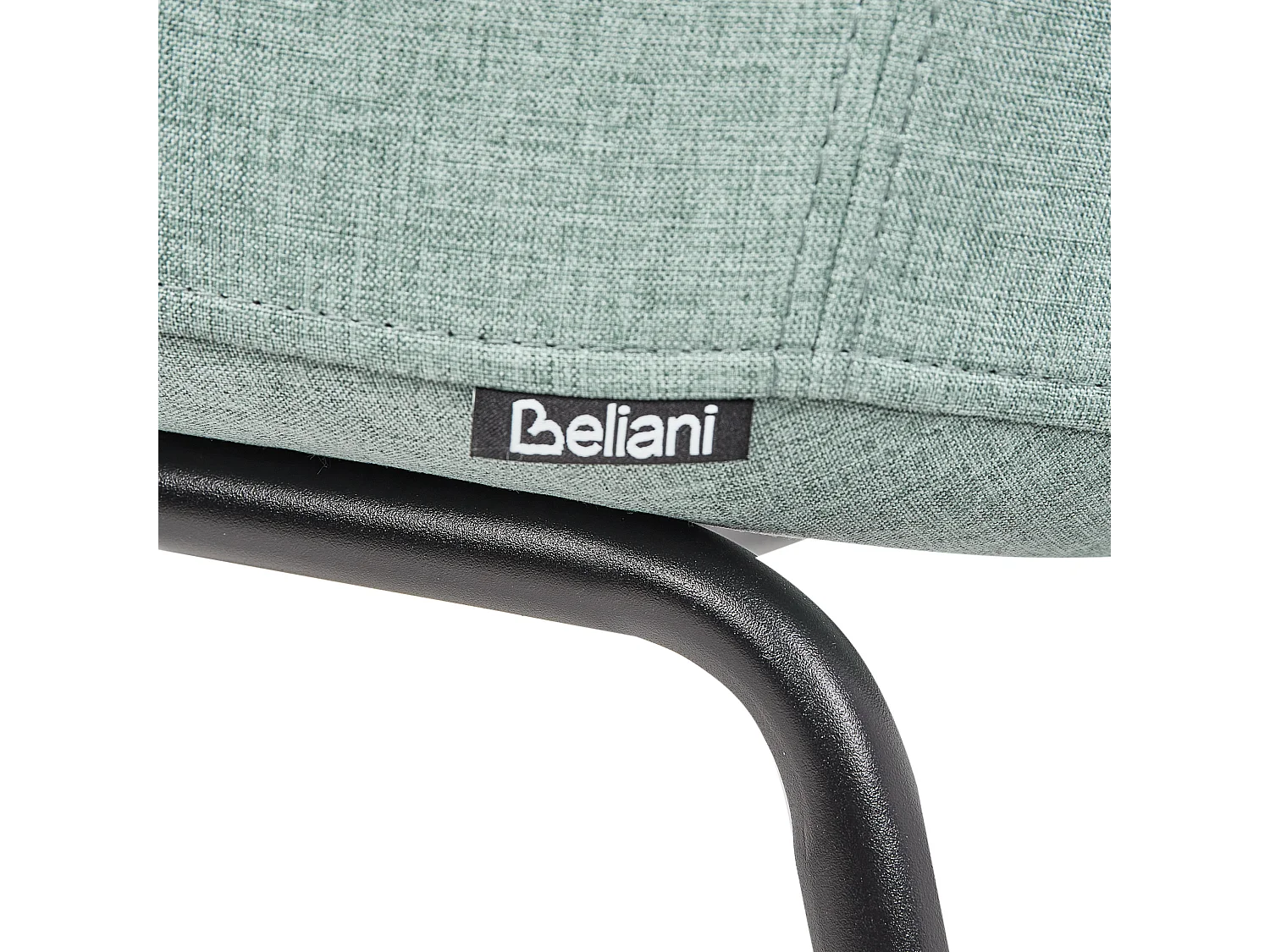 Lot de 2 chaises de salle à manger BELFIELD Vert menthe