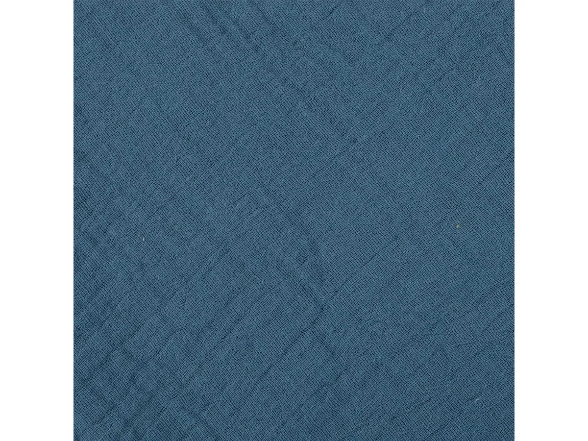 Drap Housse Bébé "Extensible" 60x120cm Bleu Foncé