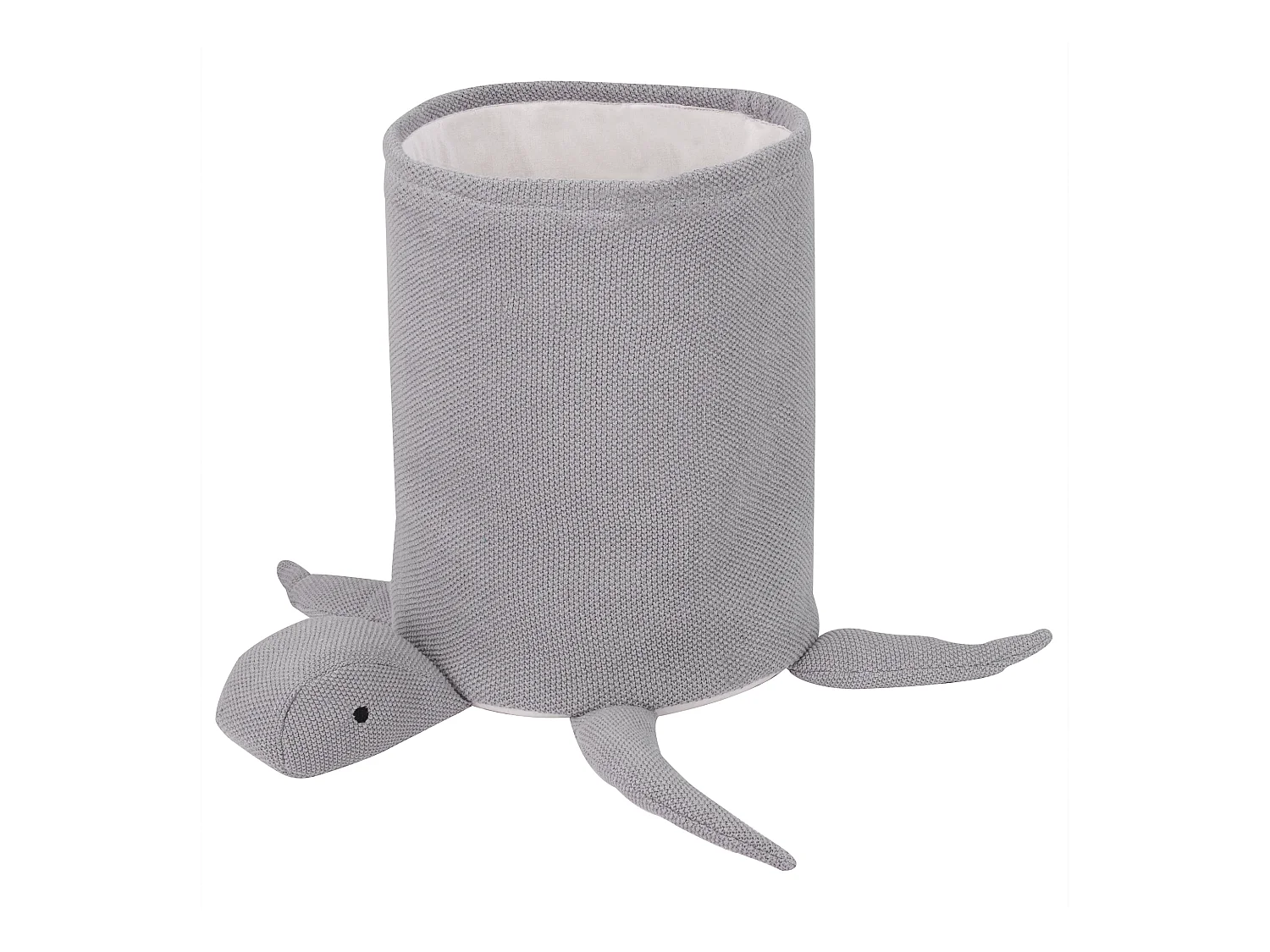 Panier enfants Tortue TANDA Coton Gris