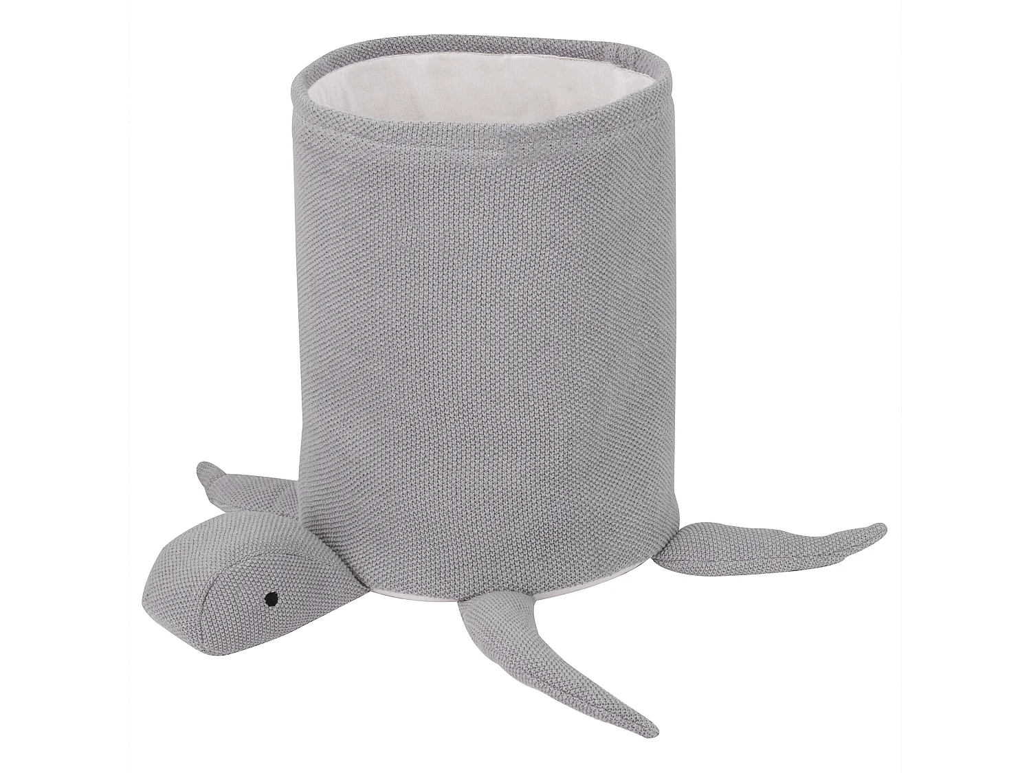 Cesto infantil Tartaruga TANDA Algodão Cinzento