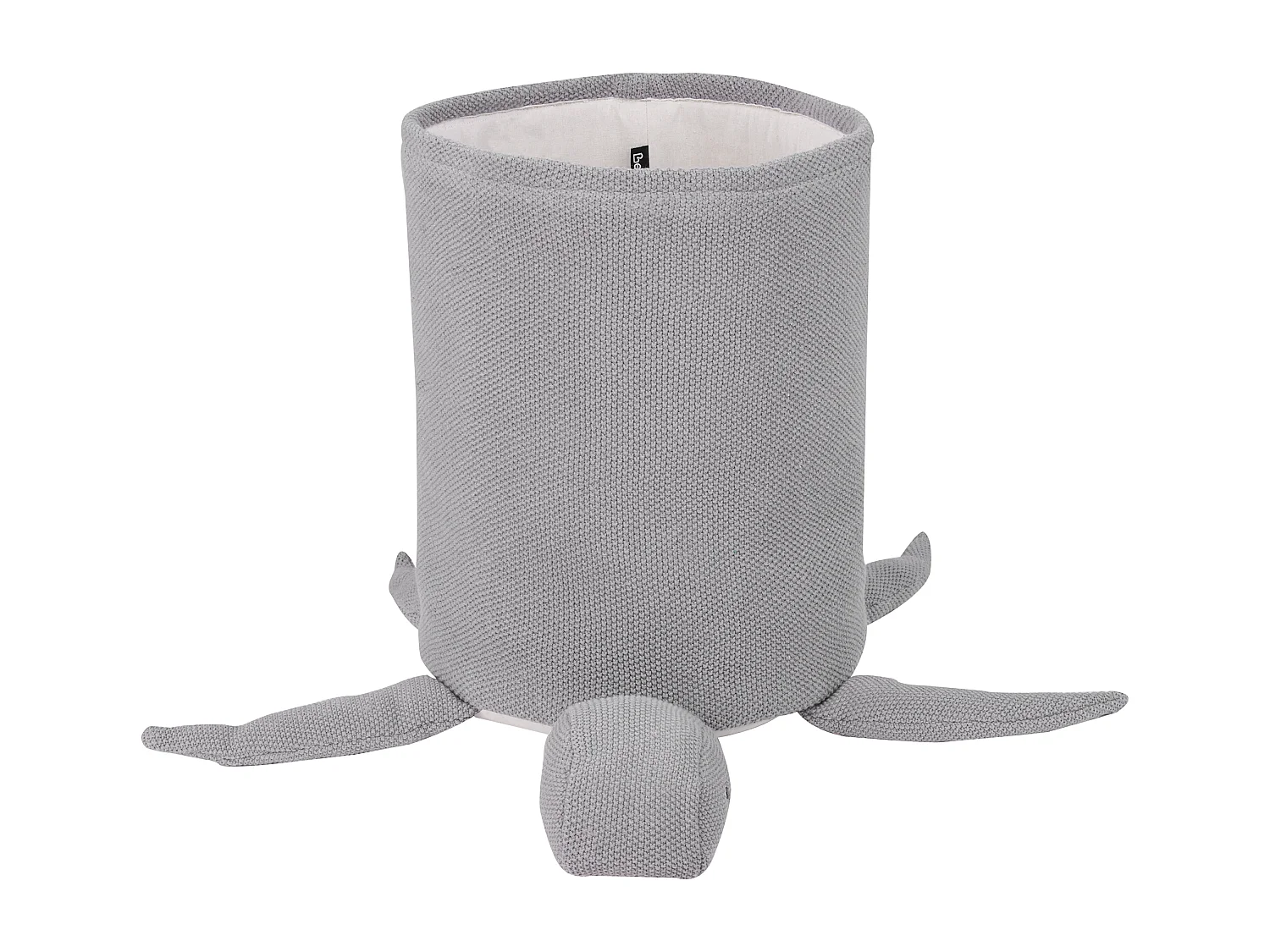 Cesto infantil Tartaruga TANDA Algodão Cinzento