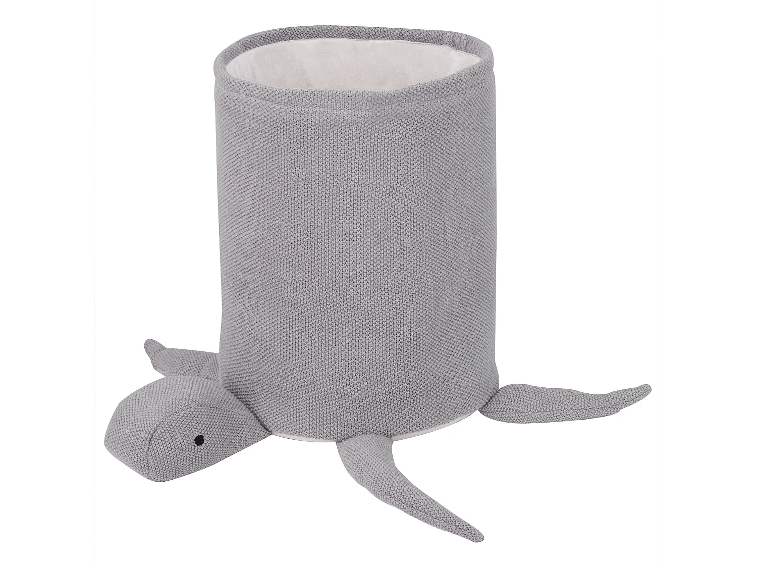 Kids Basket Turtle TANDA Cotton Grey