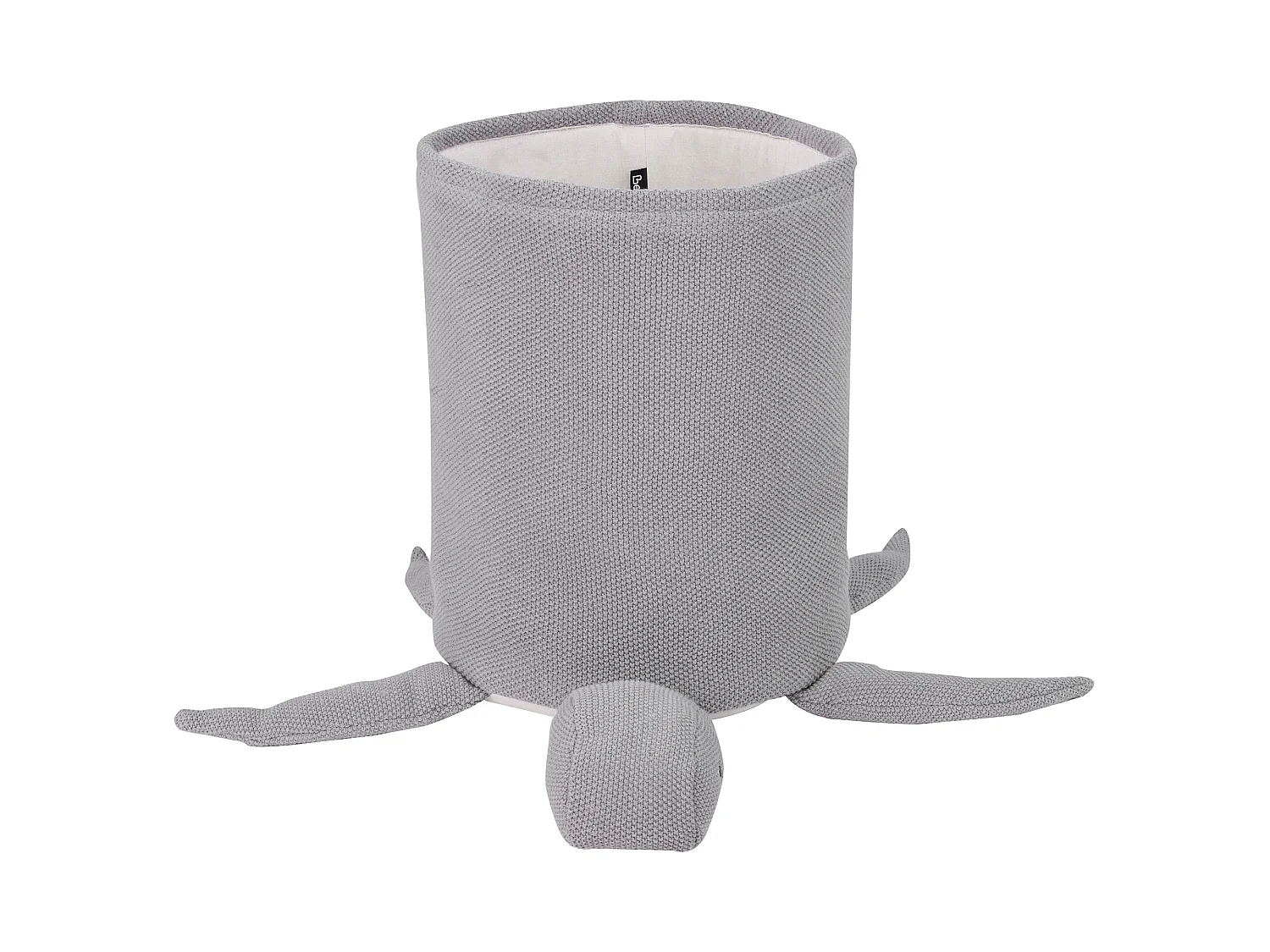 Kids Basket Turtle TANDA Cotton Grey