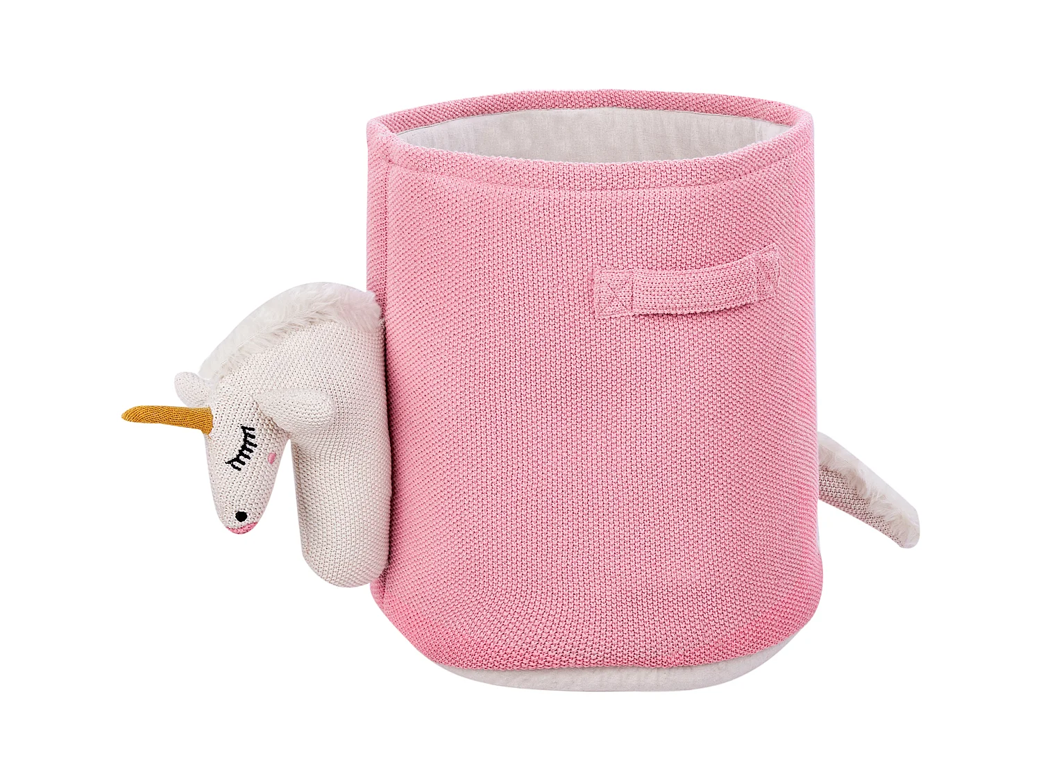 Panier enfants Licorne NARROTI Coton Rose