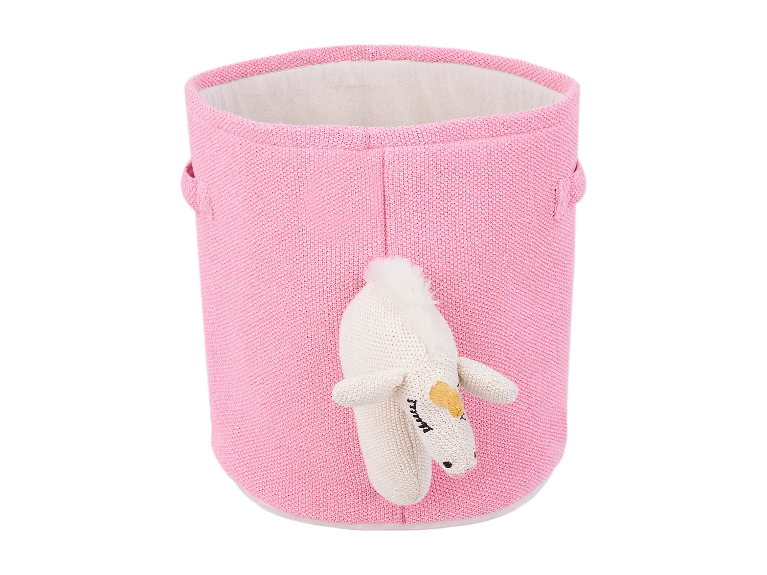 Panier enfants Licorne NARROTI Coton Rose