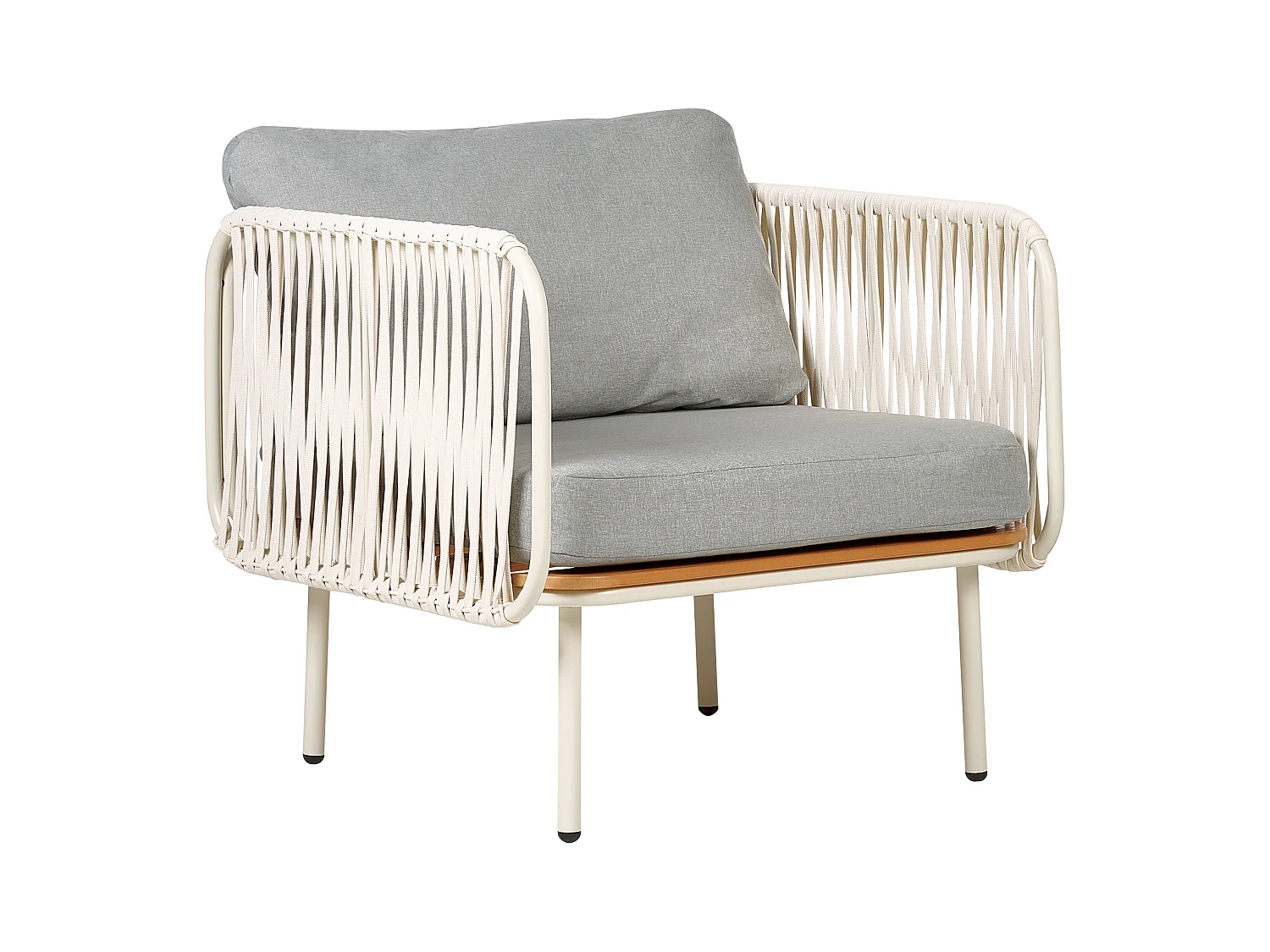 Fauteuil de jardin SENISE Métal Gris