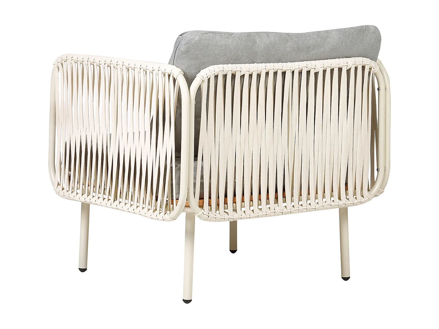 Fauteuil de jardin SENISE Métal Gris