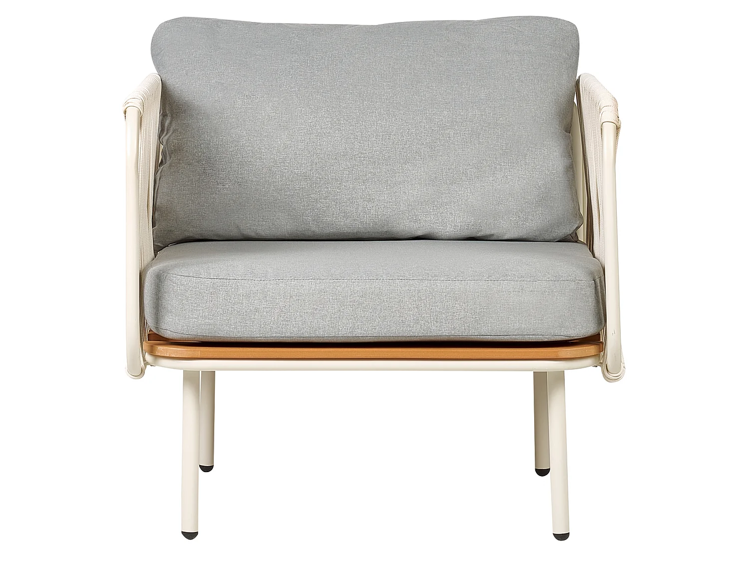 Fauteuil de jardin SENISE Métal Gris