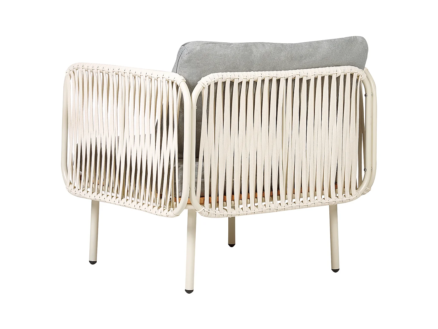 Fauteuil de jardin SENISE Métal Gris