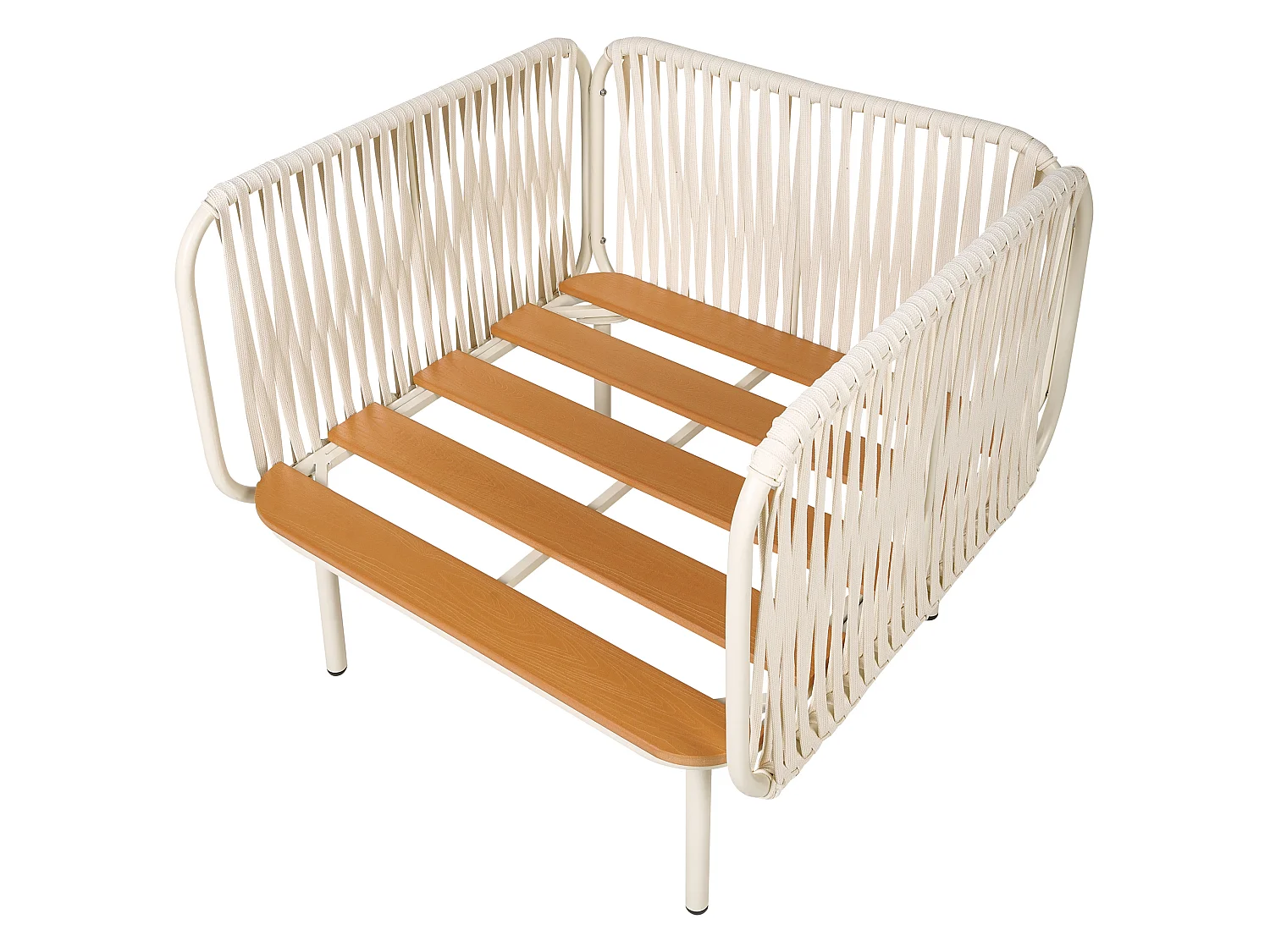 Fauteuil de jardin SENISE Métal Gris