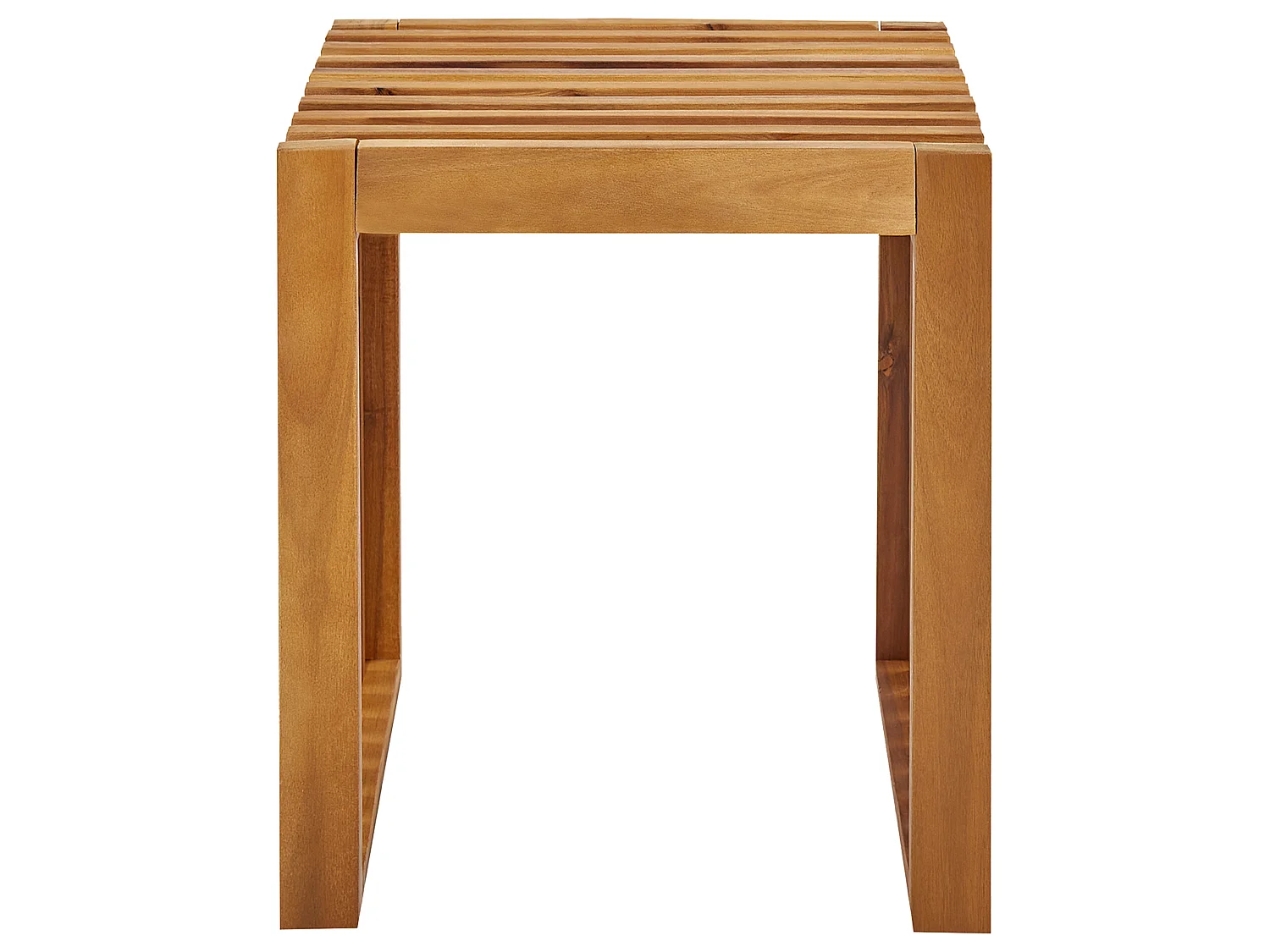 Set di 3 sgabelli da giardino BELLANO Legno d'acacia Marrone