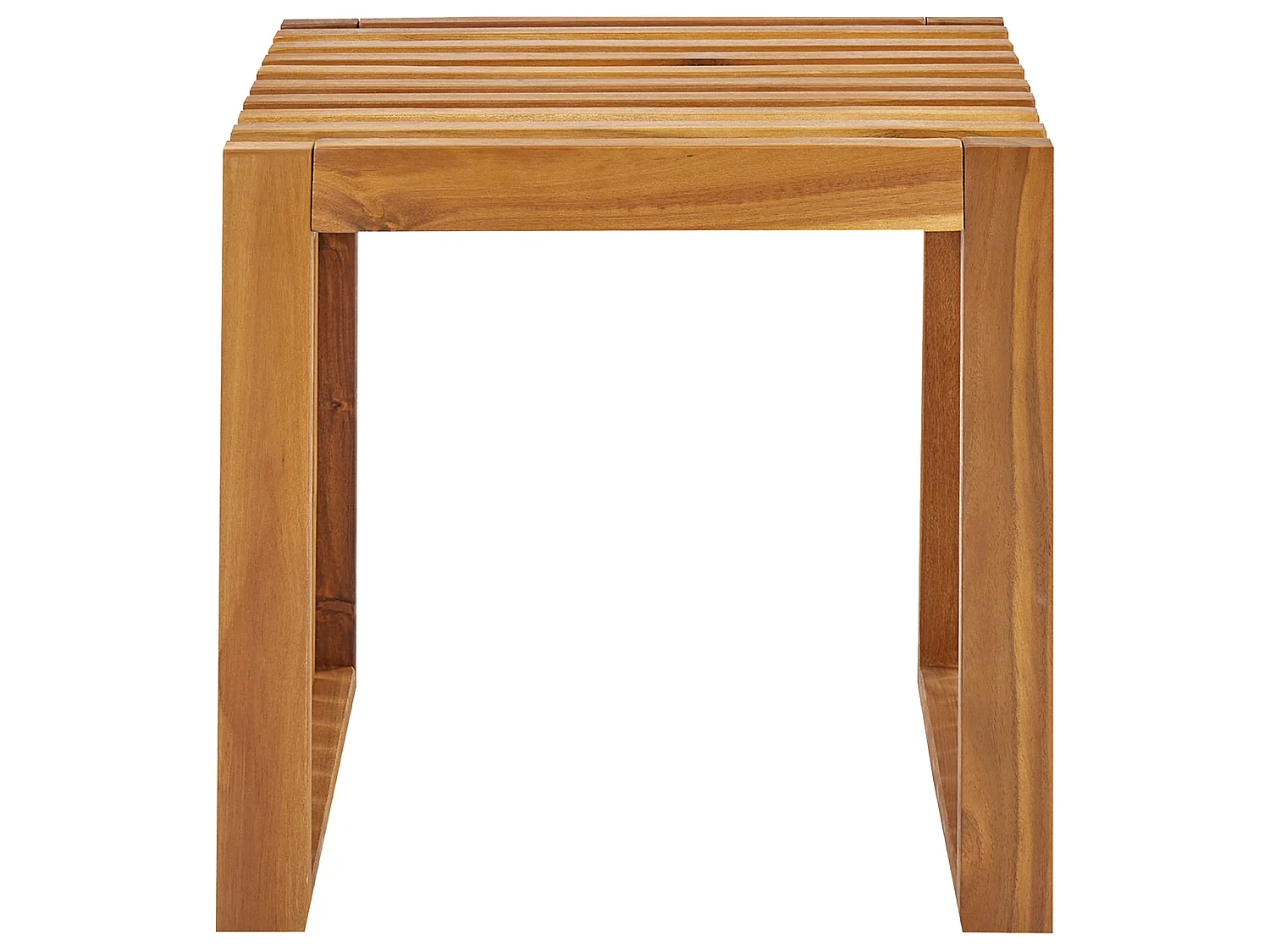 Set di 3 sgabelli da giardino BELLANO Legno d'acacia Marrone