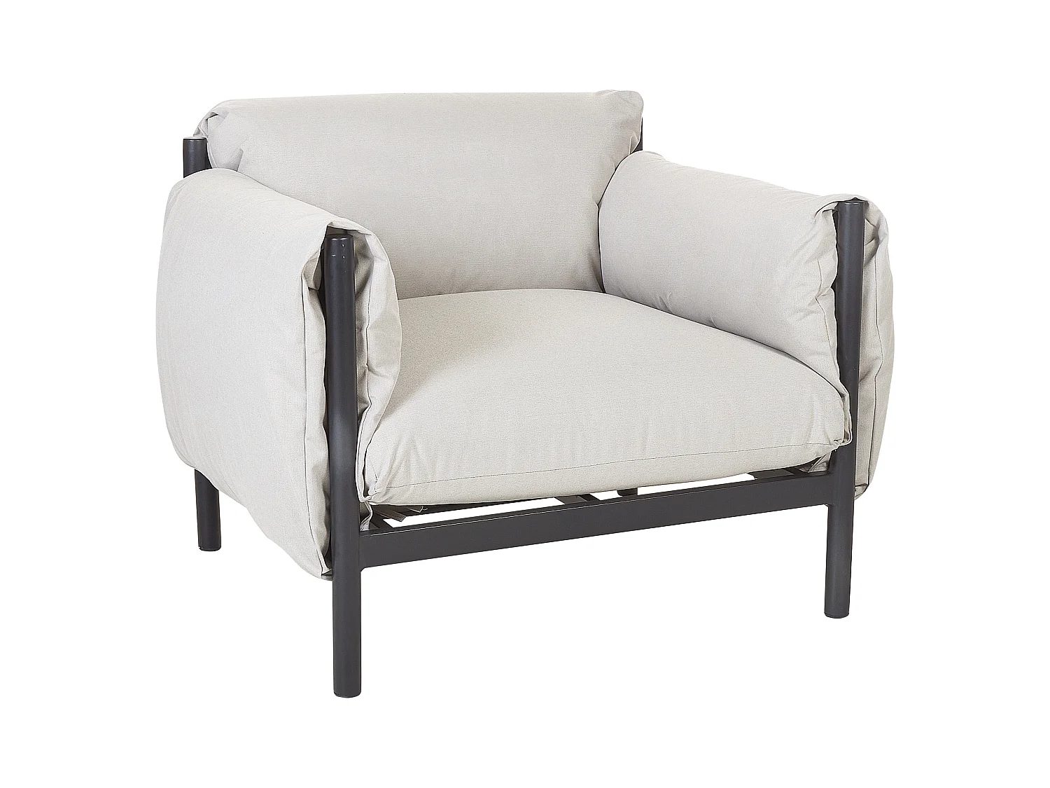Fauteuil de jardin ESPERIA Métal Gris