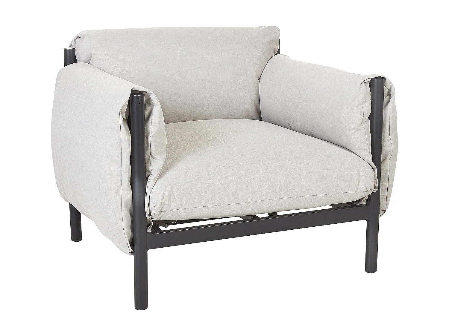 Fauteuil de jardin ESPERIA Métal Gris