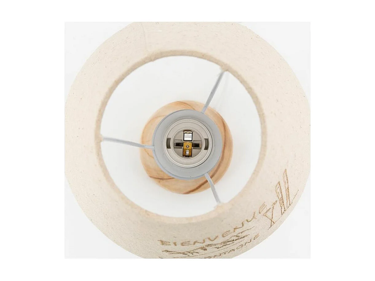 Lampe à poser Bienvenue à la montagne