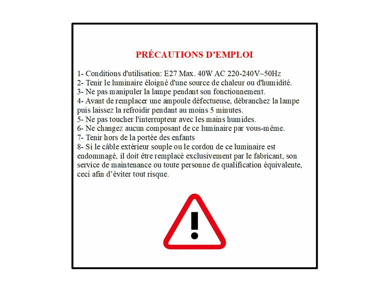 Lampe à poser Bienvenue à la montagne