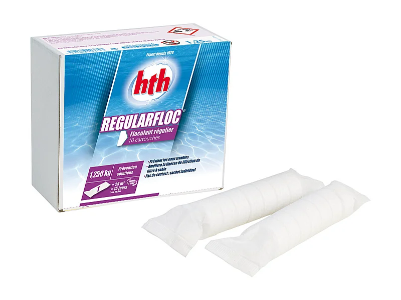 Floculant 10 cartouches Regularfloc - HTH
