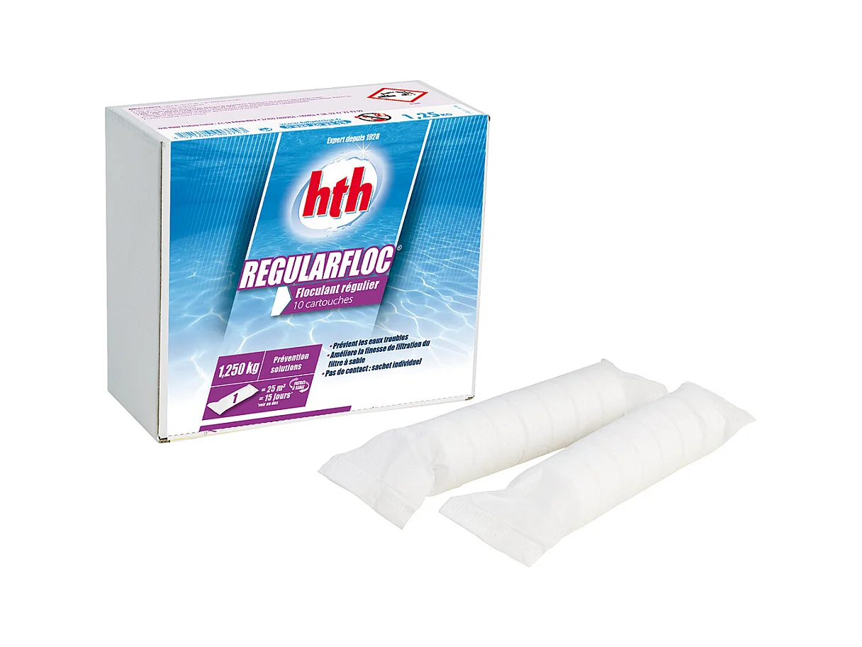 Floculant 10 cartouches Regularfloc - HTH