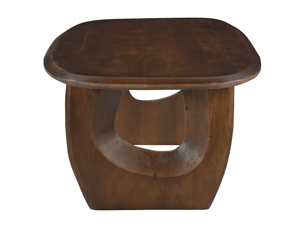 Sinjai - Table basse en bois - Bois foncé